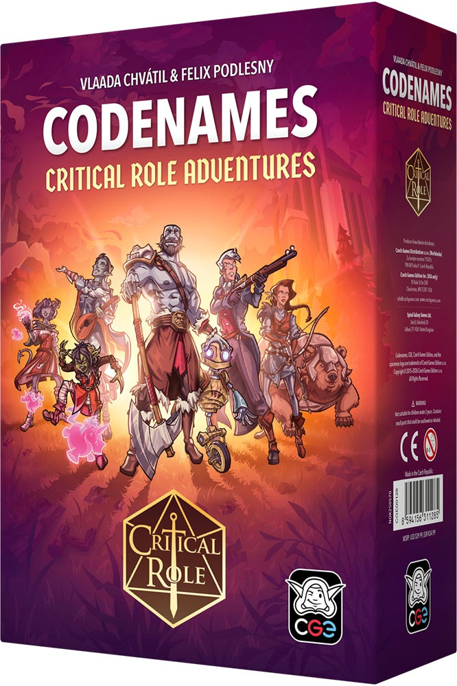 CODENAMES: Critical Role Adventures