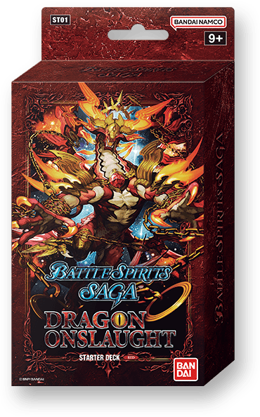 Battle Spirits Saga: Starter Deck Display – Dragon Onslaught [ST01]
