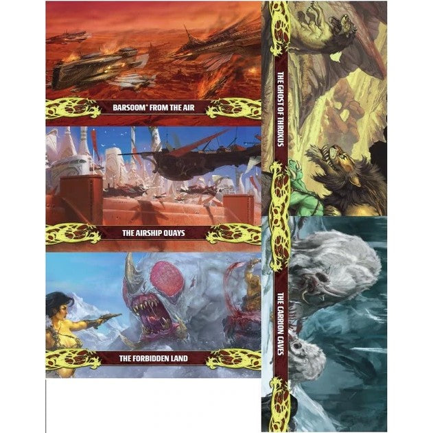 John Carter of Mars RPG - Landscape Art Location Deck
