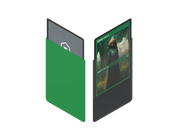 Heavy Play: CURV Sleeves Standard 100 - Druid Green