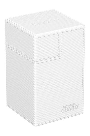 Ultimate Guard: Deck Box – XenoSkin Monocolor Flip'n'Tray 100+ – White