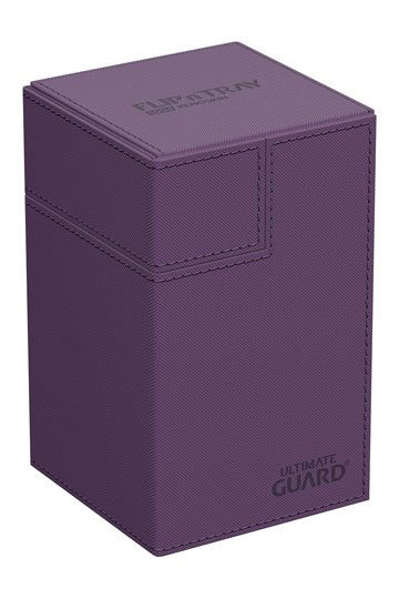 Ultimate Guard: Deck Box – XenoSkin Monocolor Flip'n'Tray 100+ – Purple