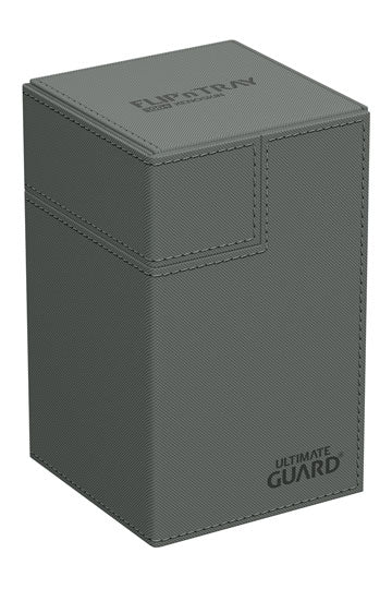 Ultimate Guard: Deck Box – XenoSkin Monocolor Flip'n'Tray 100+ – Grey