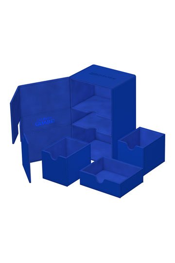 Ultimate Guard: Deck Box – XenoSkin Monocolor Flip'n'Tray 160+ – Blue