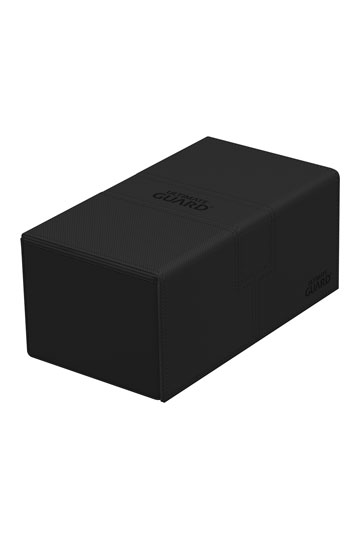 Ultimate Guard: Deck Box – XenoSkin Monocolor Twin Flip'n'Tray 200+ – Black