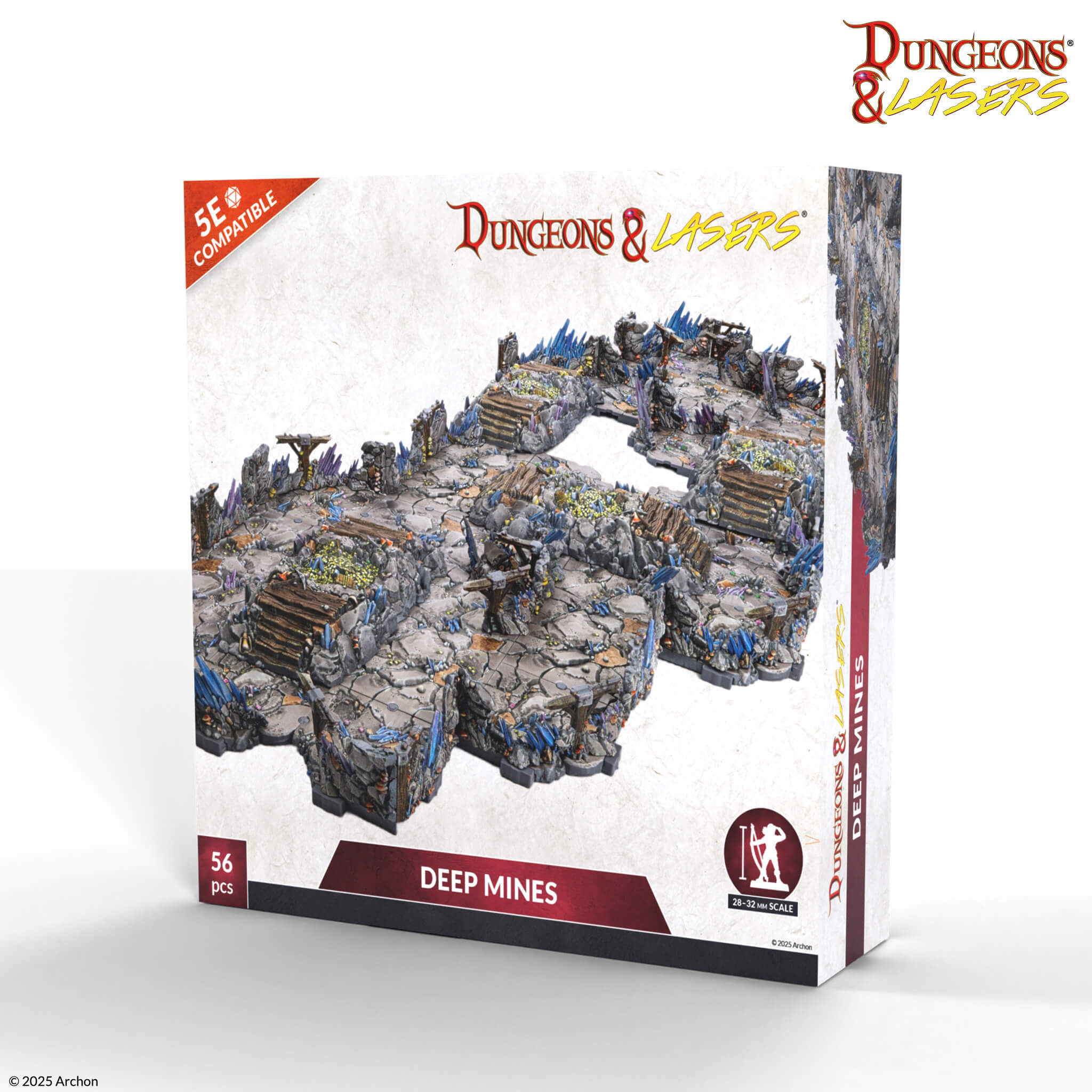 Dungeons & Lasers: Half-Height Walls - Deep Mines