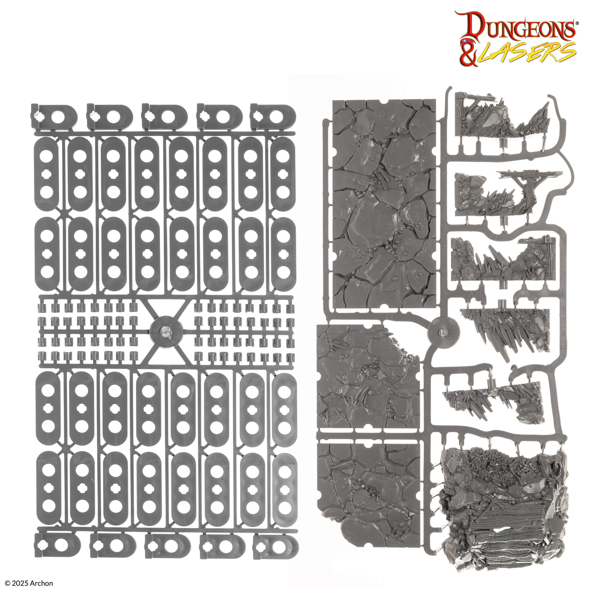 Dungeons & Lasers: Half-Height Walls - Deep Mines