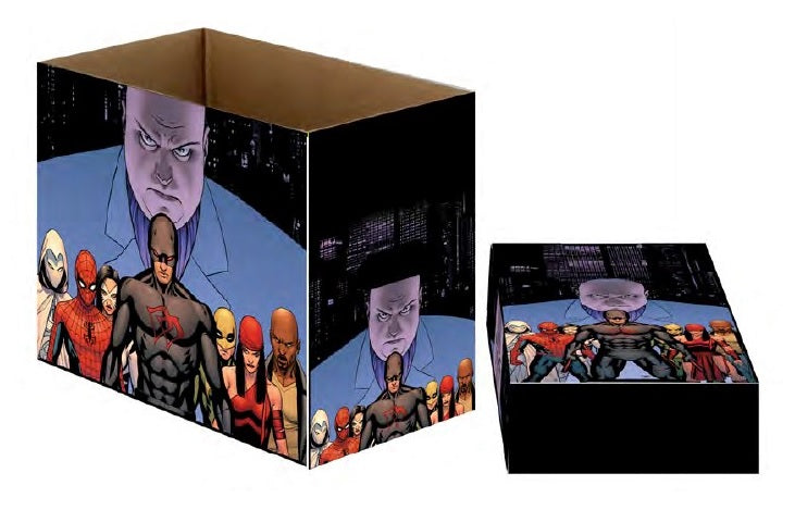 Marvel Short Comic Book Storage Box – Defenders Team