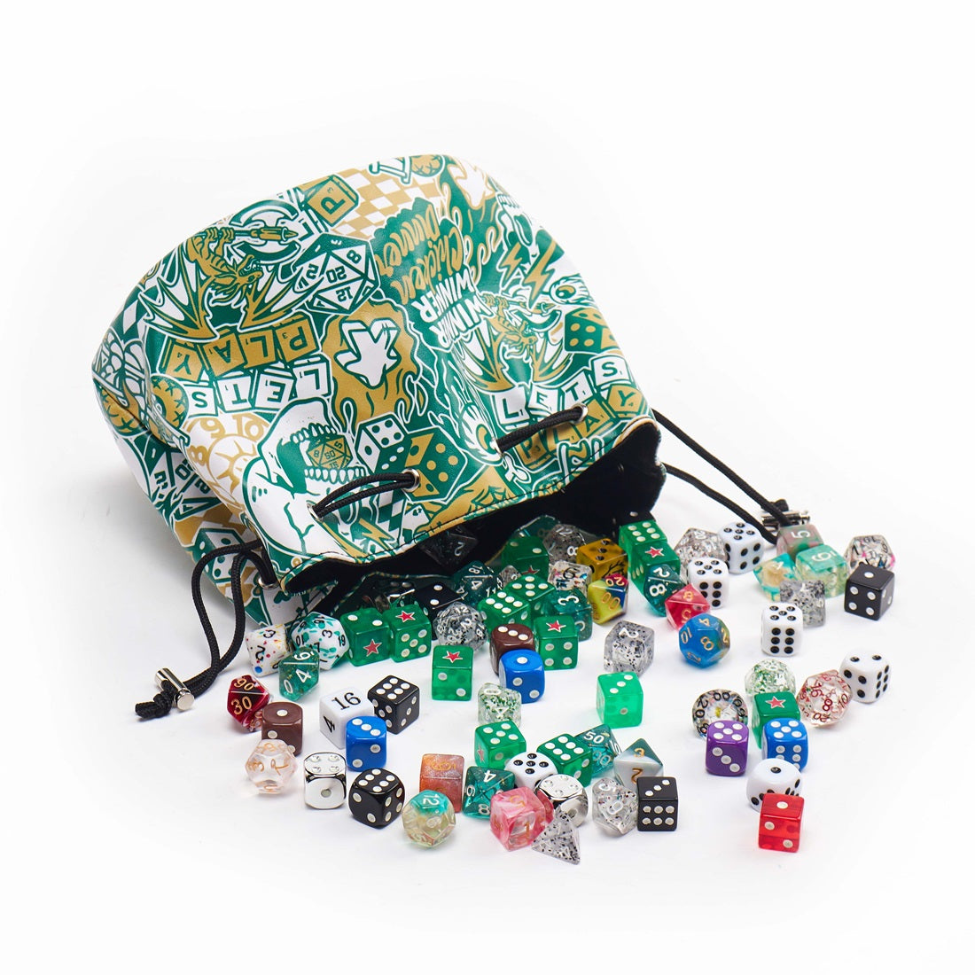 LPG Essentials Multipocket Dice Bag Leather -  Artist Series: Cara