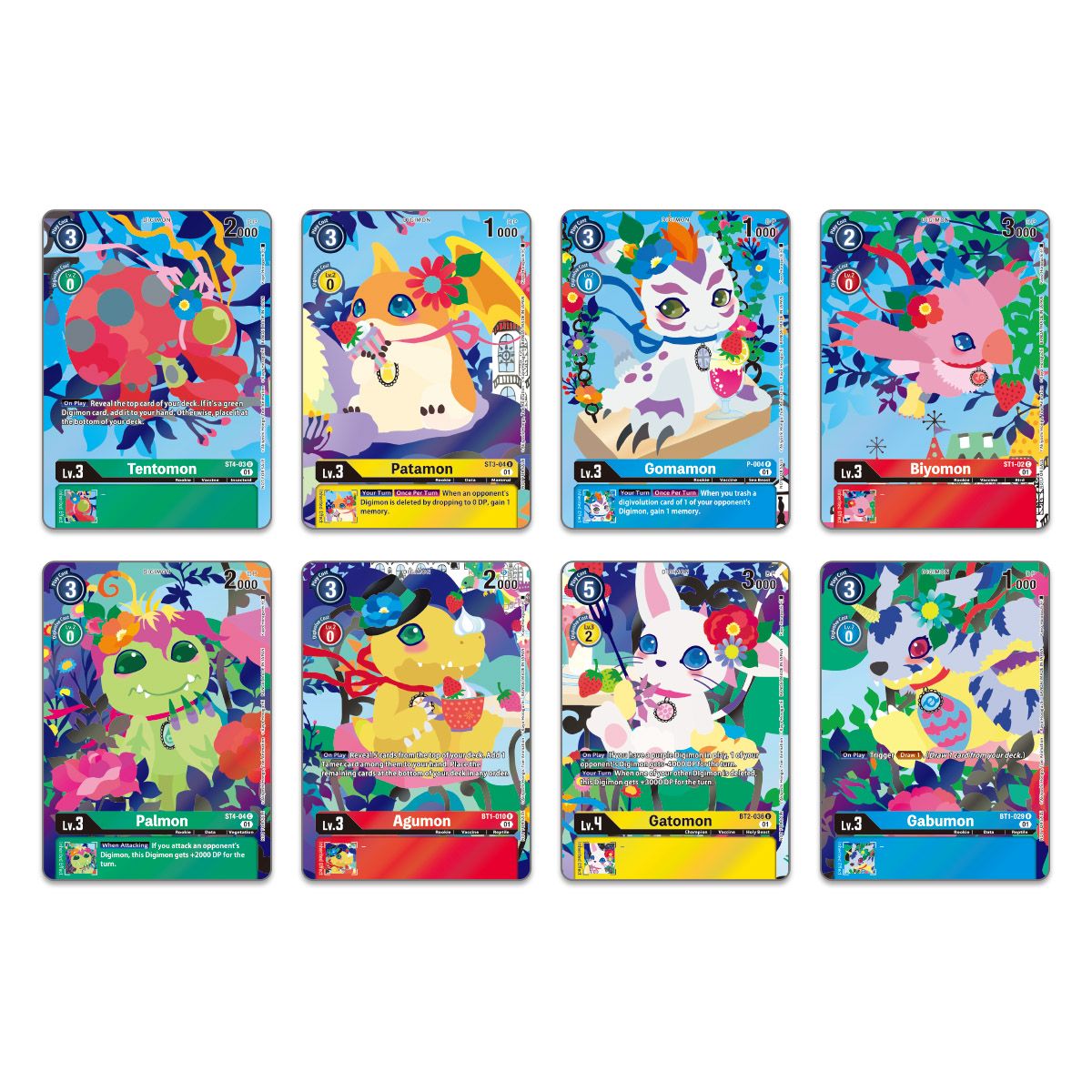 Digimon Card Game: Playmat & Card Set 2 – Floral Fun [PB-09]