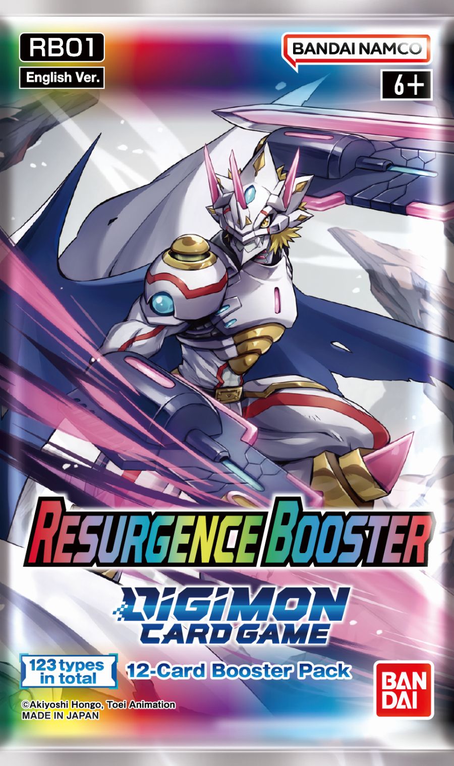 Digimon Card Game: Reboot Booster Display – Resurgence [RB01]