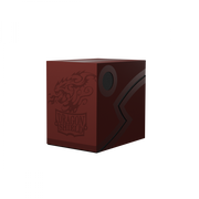 Dragon Shield: Deck Box – Double Shell – Blood Red/Black