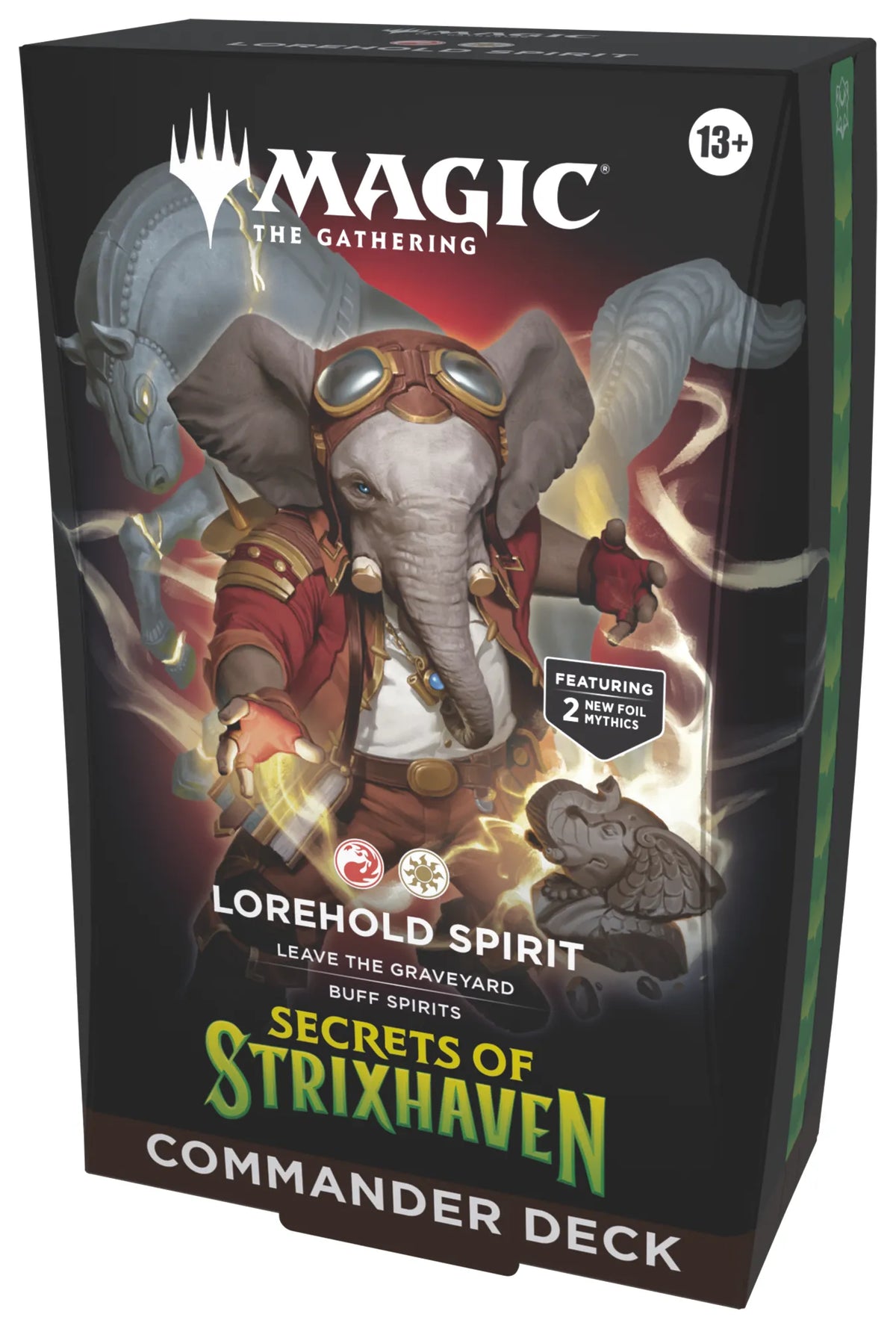 Magic The Gathering Secrets of Strixhaven Commander Deck Lorehold Spirit sealed English box