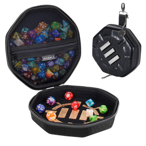 Enhance Tabletop Collector's - Dice Case - Black