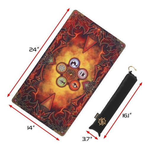 Enhance Tabletop - Card Game Playmat - Orange