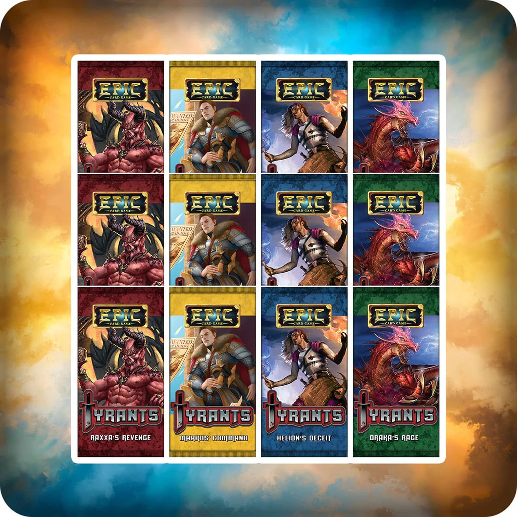 Epic Card Game: Tyrants Display