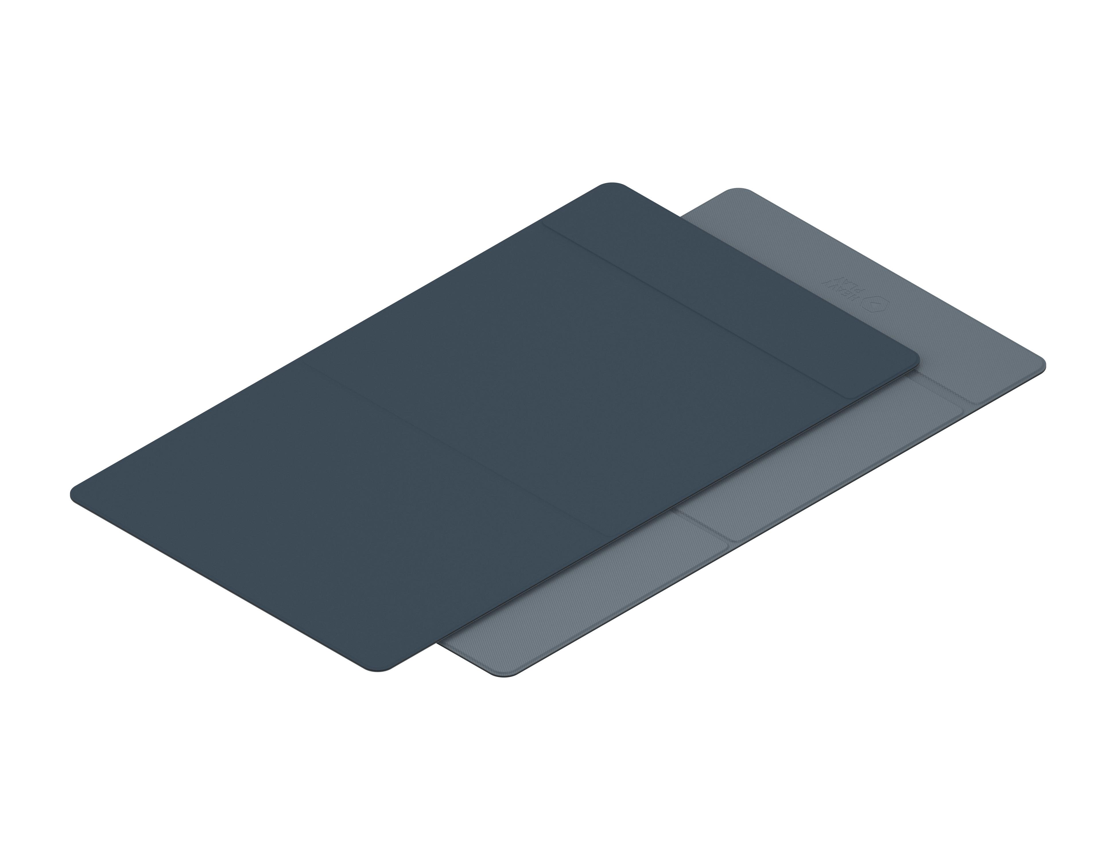 Heavy Play: ETB Playmat - Artificer Grey and Knight Grey