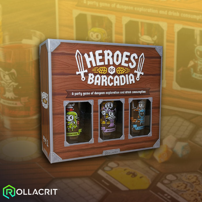 Heroes of Barcadia Base Game Retail Ed