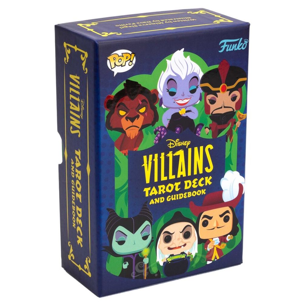 Disney Villains Tarot Deck And Guidebook | Movie Tarot Deck | Pop Culture Tarot