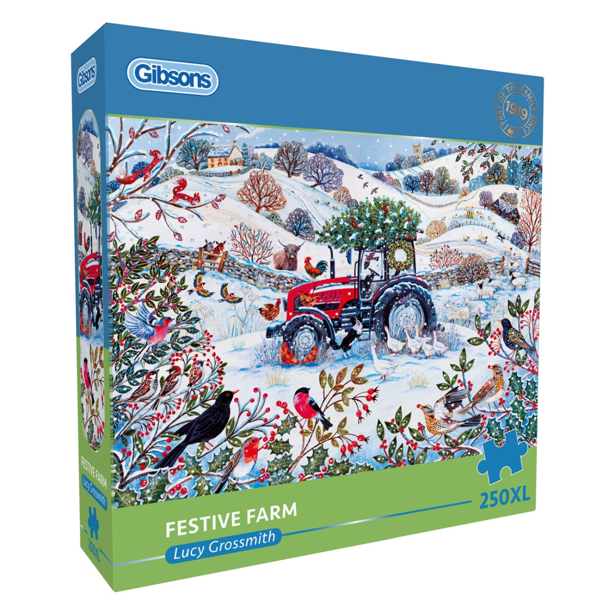 Puzzle - Gibsons - Festive Farm (250XL)