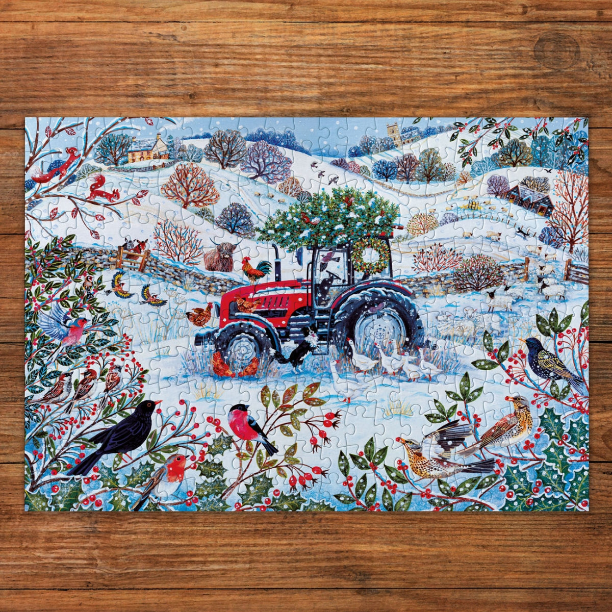 Puzzle - Gibsons - Festive Farm (250XL)