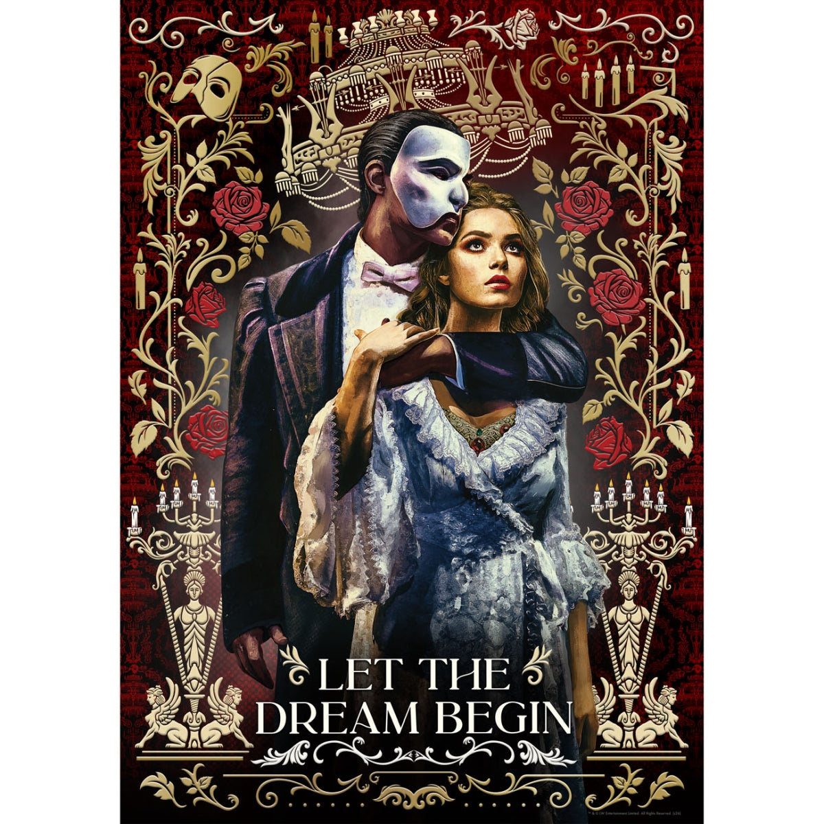 Puzzle - Gibsons - Phantom of the Opera (500 gift)