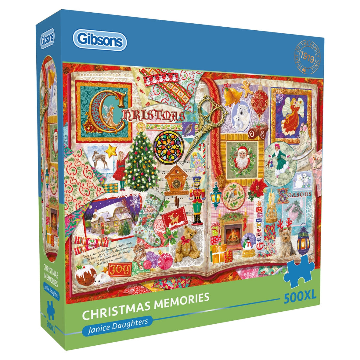 Puzzle - Gibsons - Christmas Memories (500XL)