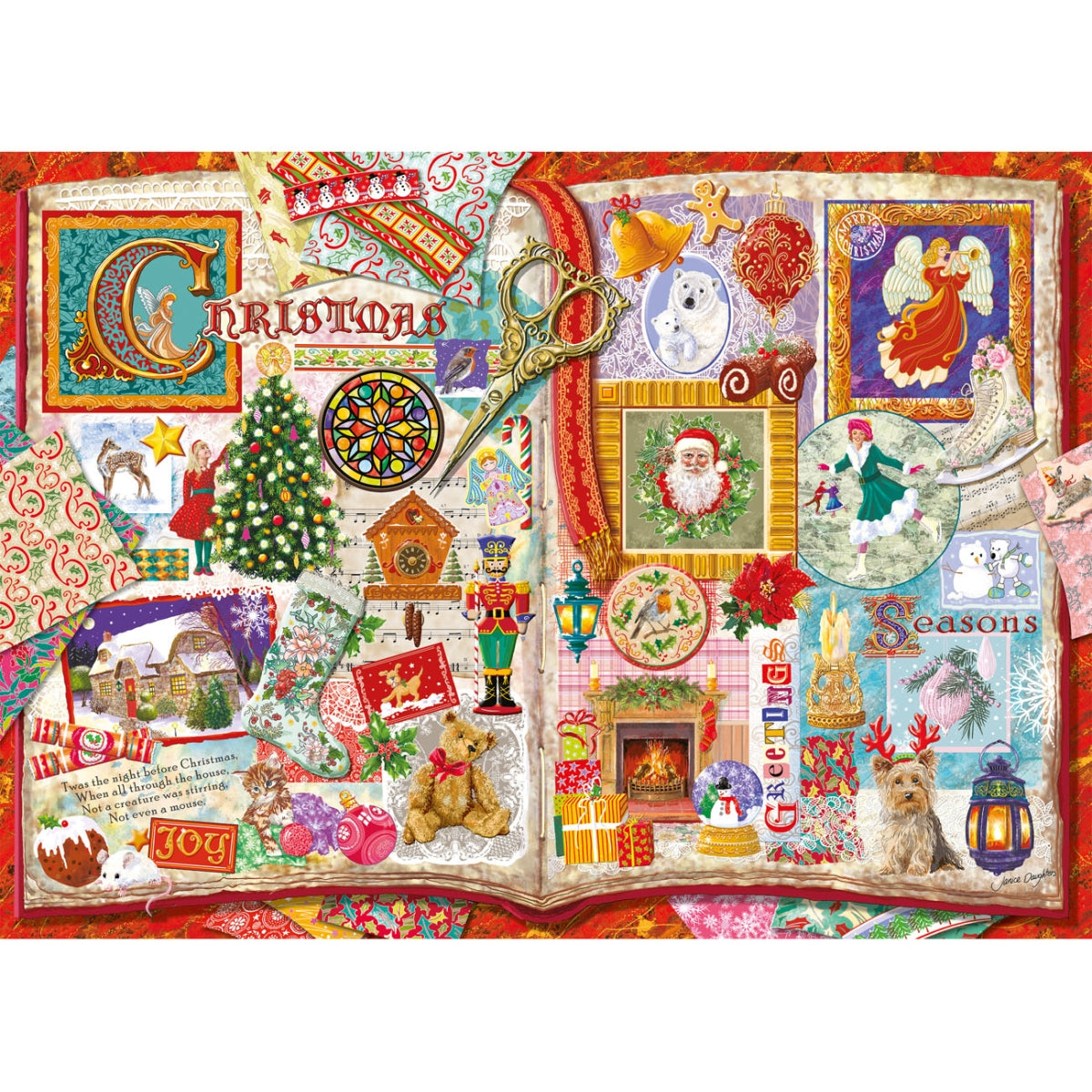 Puzzle - Gibsons - Christmas Memories (500XL)