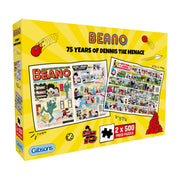 Puzzle - Gibsons - 75 Years of Dennis the Menace (2x500)