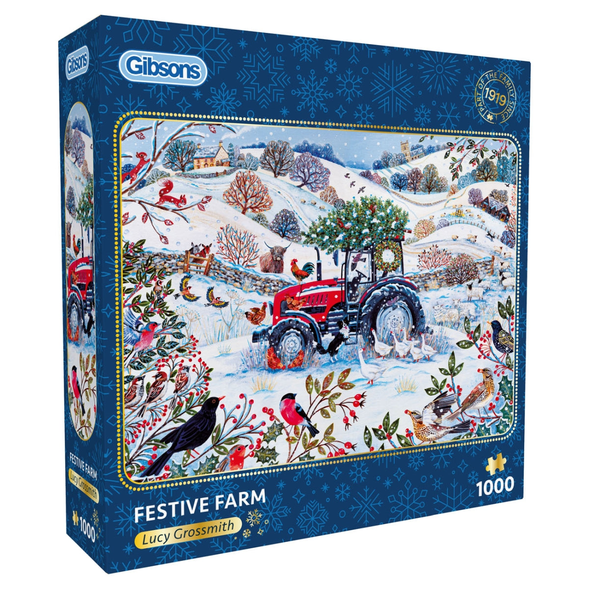 Puzzle - Gibsons - Festive Farm (1000)