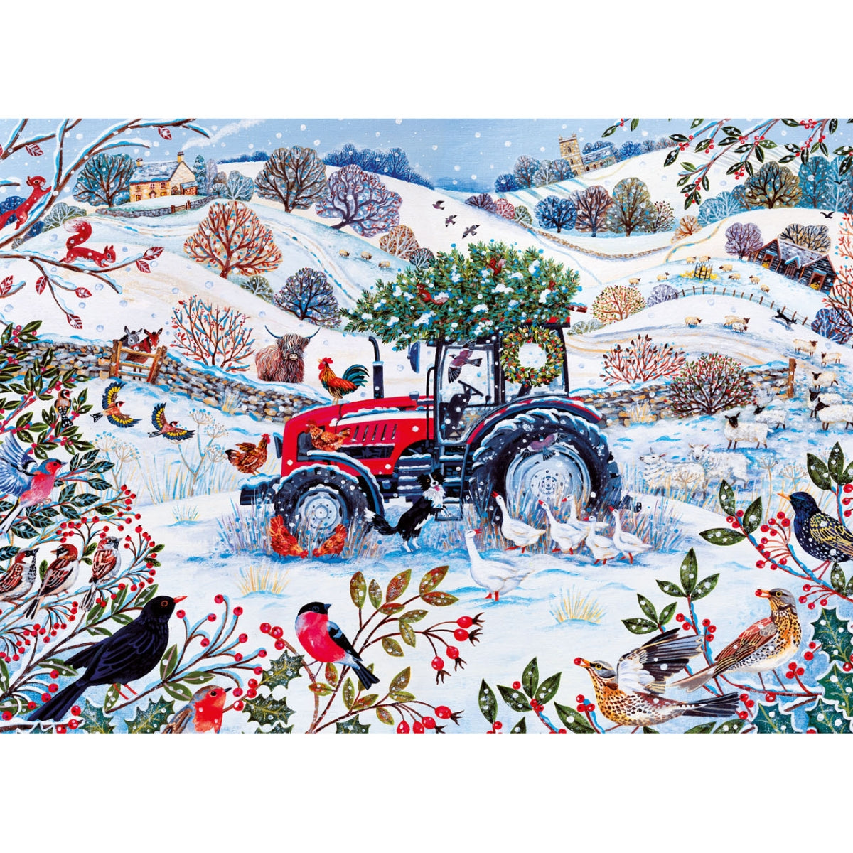 Puzzle - Gibsons - Festive Farm (1000)