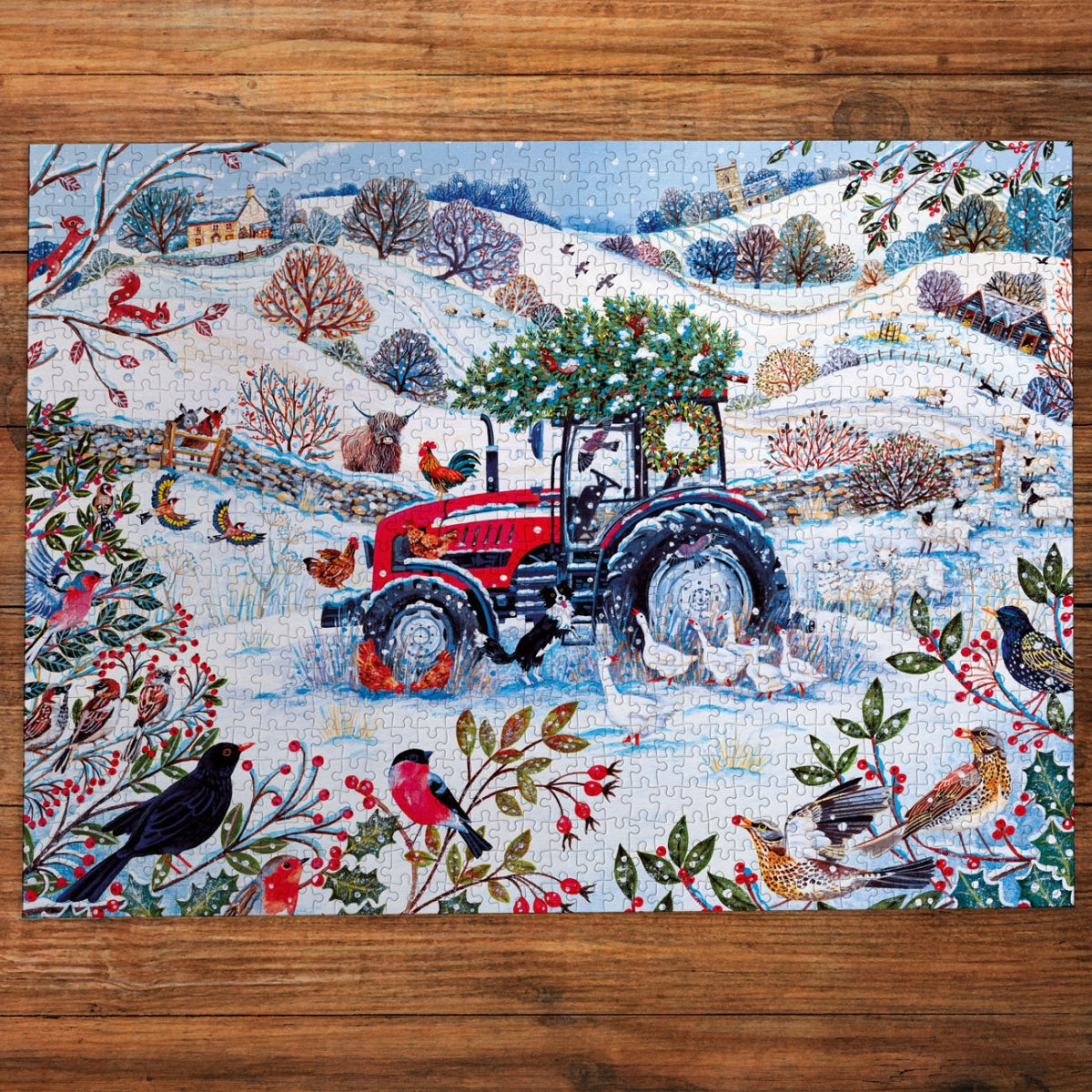 Puzzle - Gibsons - Festive Farm (1000)