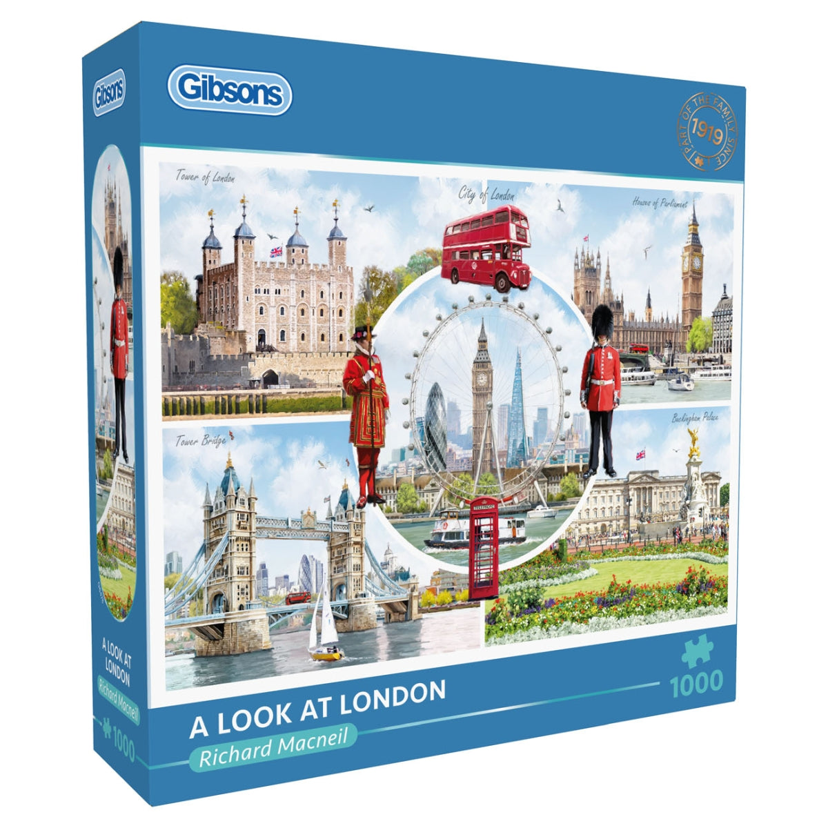 Puzzle - Gibsons - A Look at London (1000)