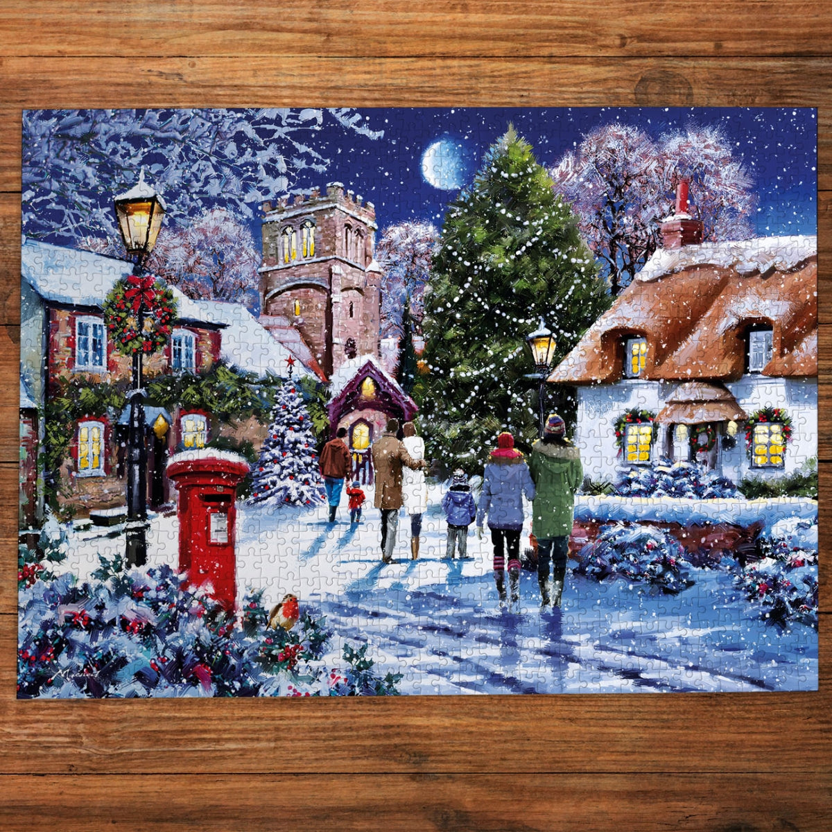 Puzzle - Gibsons - Moonlit Stroll (1000)