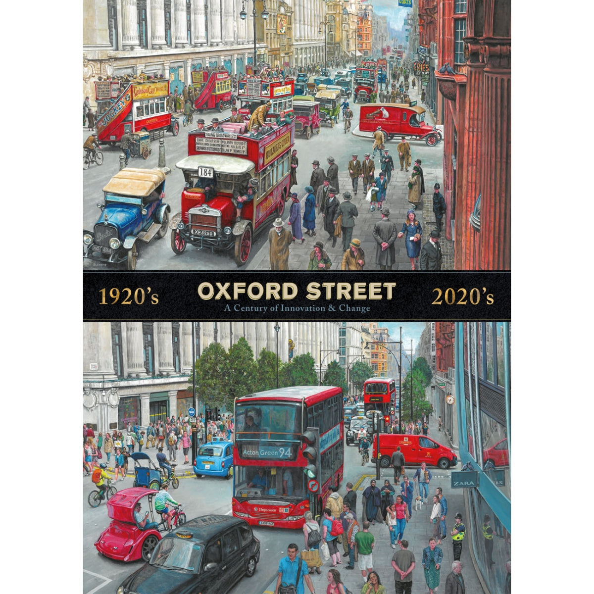 Puzzle - Gibsons - Oxford Street Through the Decades (1000)