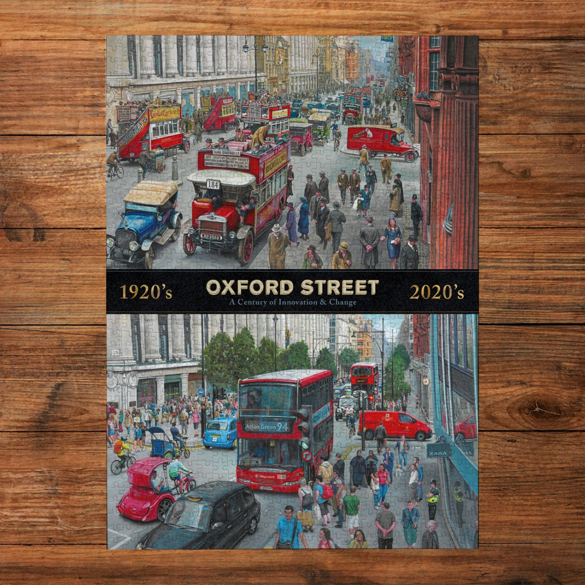 Puzzle - Gibsons - Oxford Street Through the Decades (1000)
