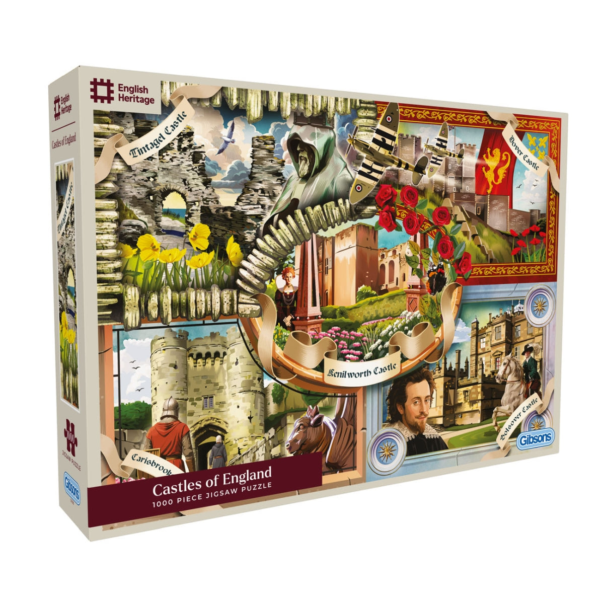 Puzzle - Gibsons - English Heritage: Castles of England (1000)