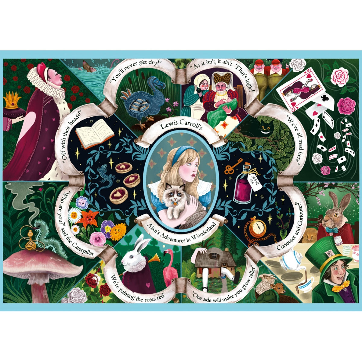Puzzle - Gibsons - Alice's Adventures in Wonderland (1000)