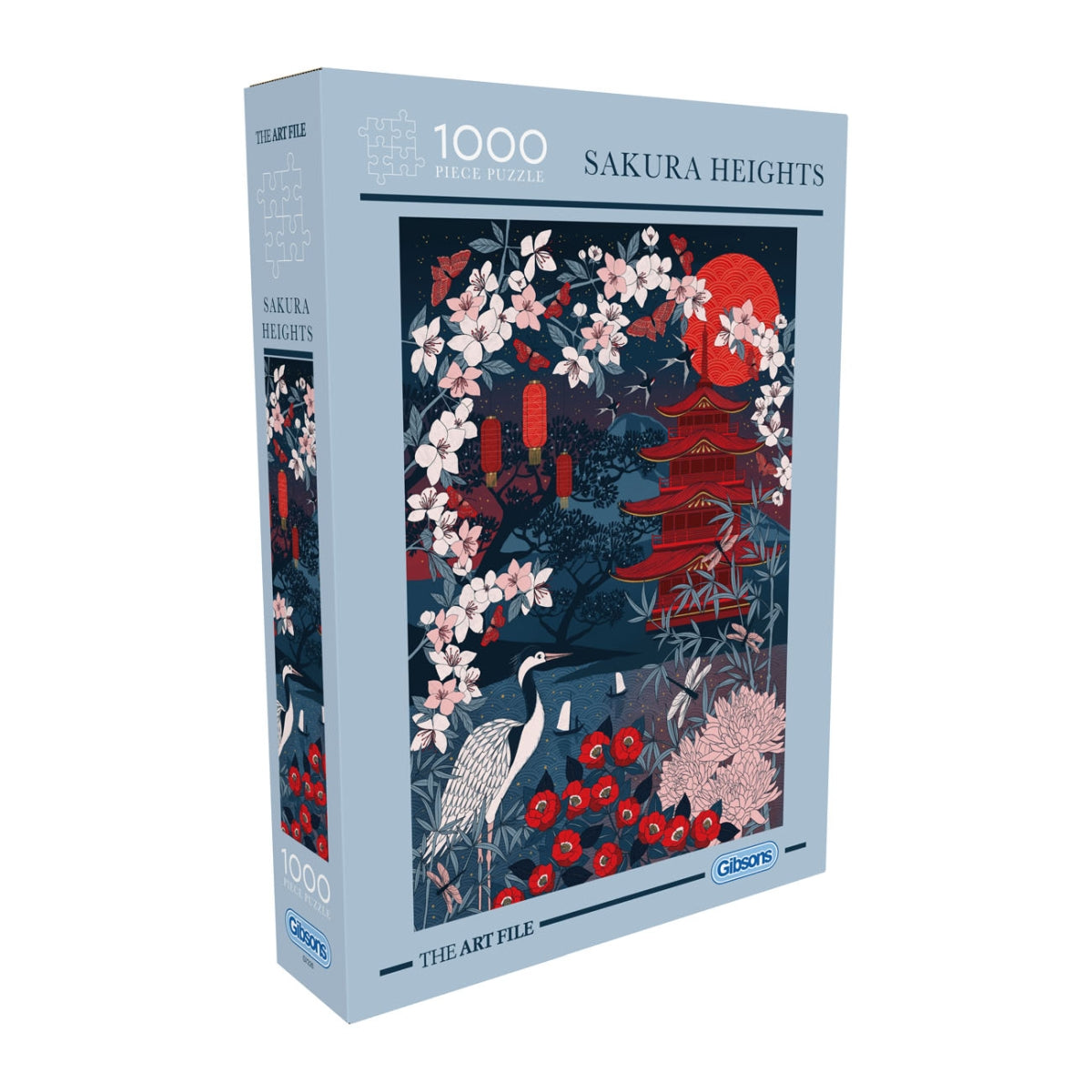 Puzzle - Gibsons - The Art File: Sakura Heights (1000)