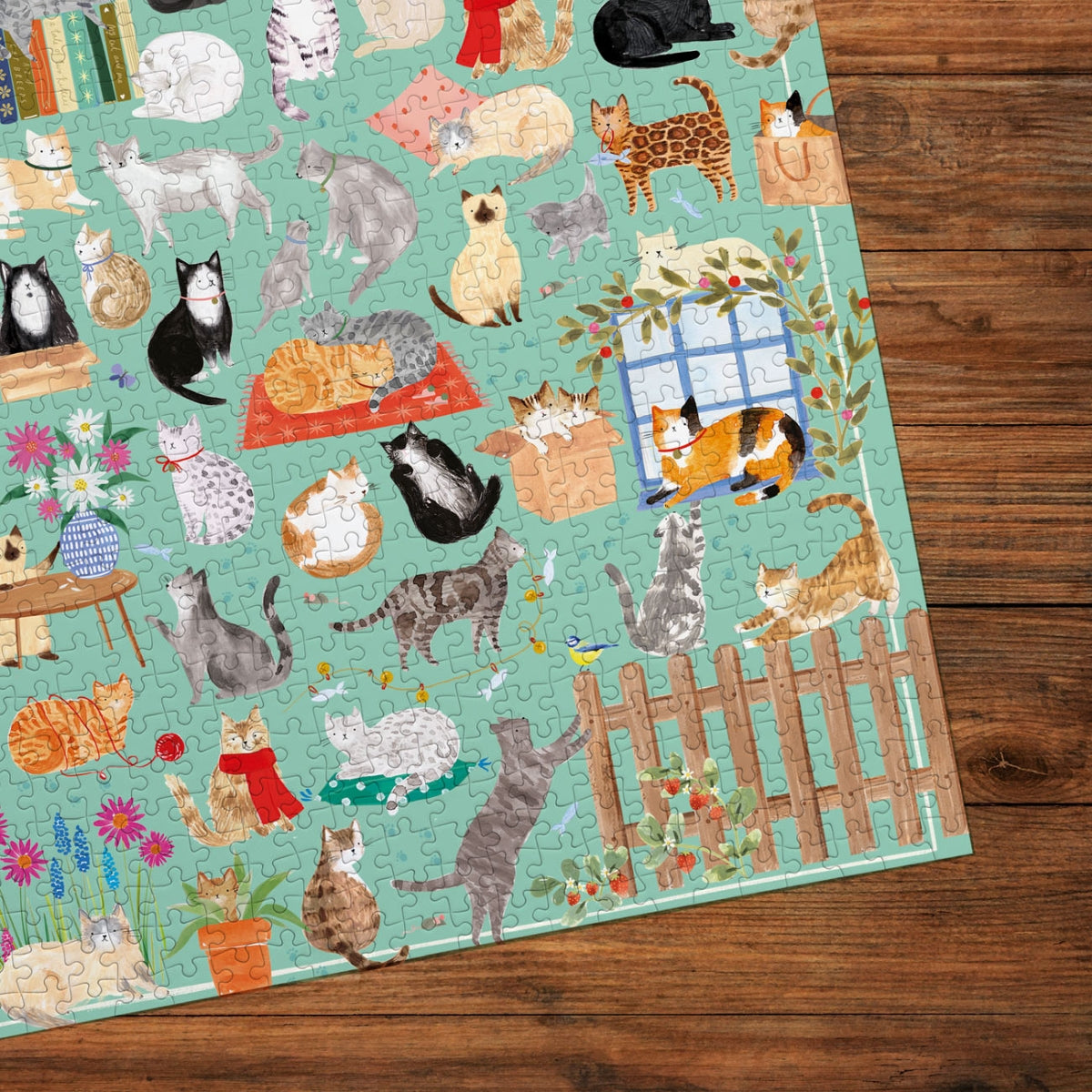 Puzzle - Gibsons - The Art File: It's a Cat's Life (1000)