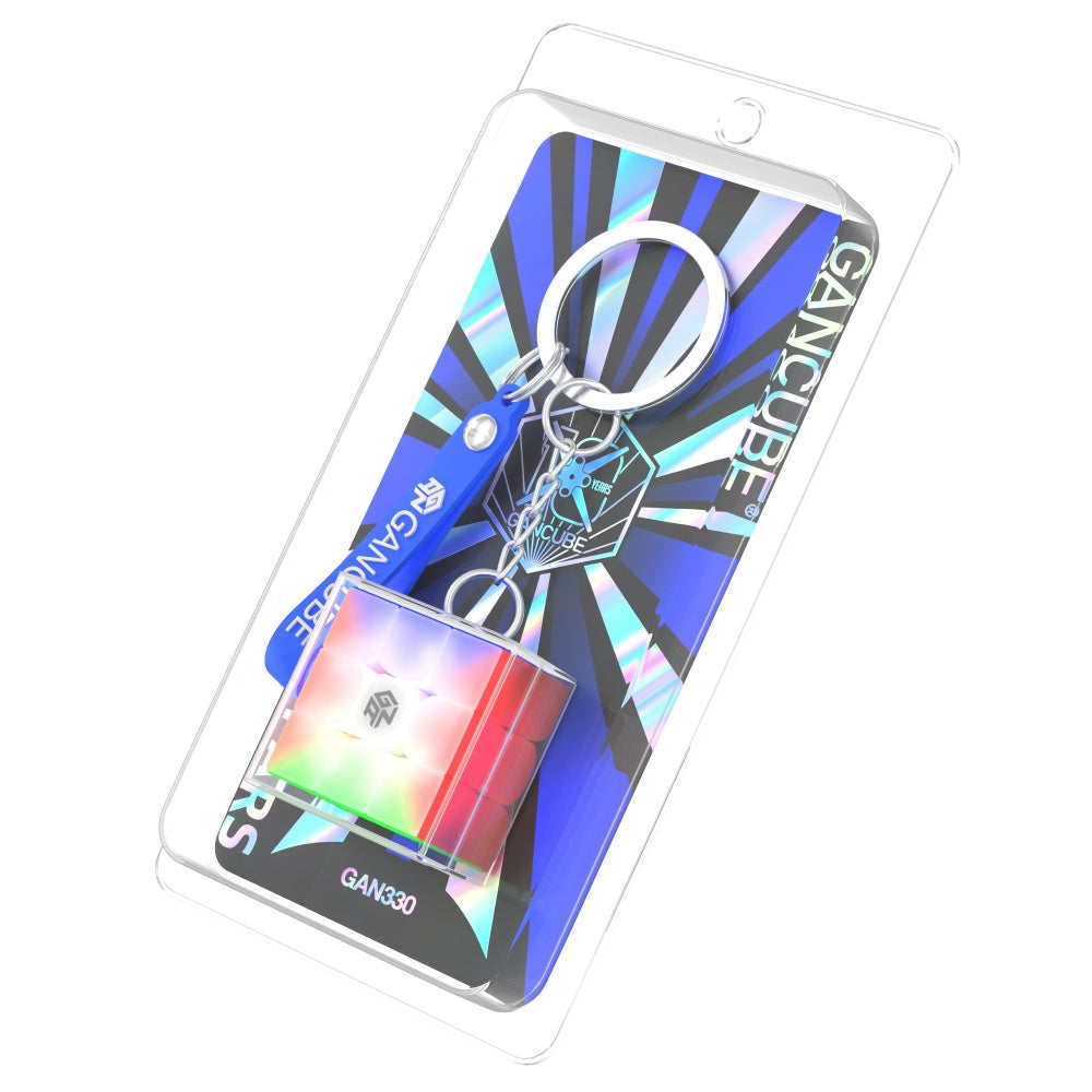 GAN: GAN330 Keychain – 10 Years Special Edition – 3×3 Cube