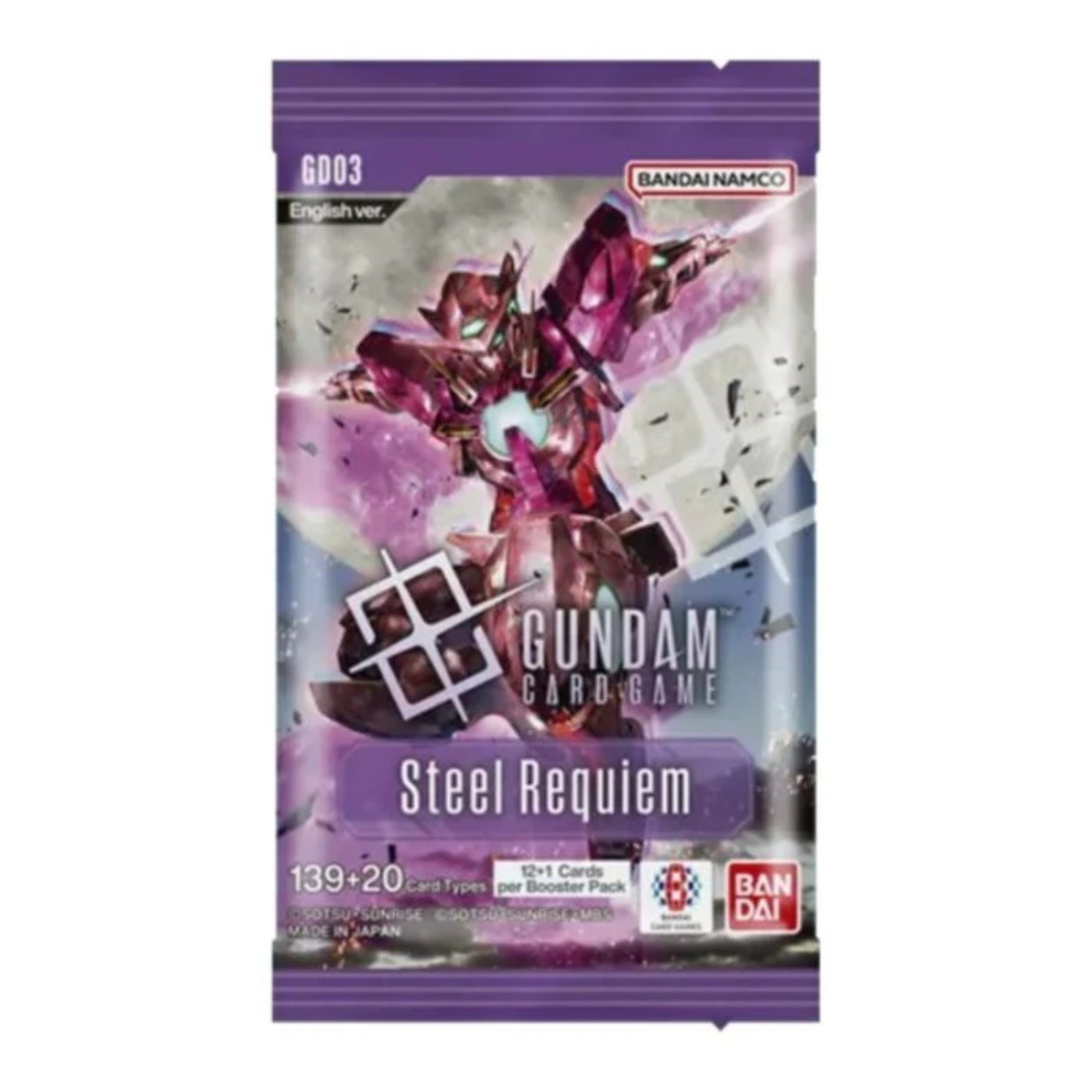 Gundam Card Game Steel Requiem [GD03] Booster Box