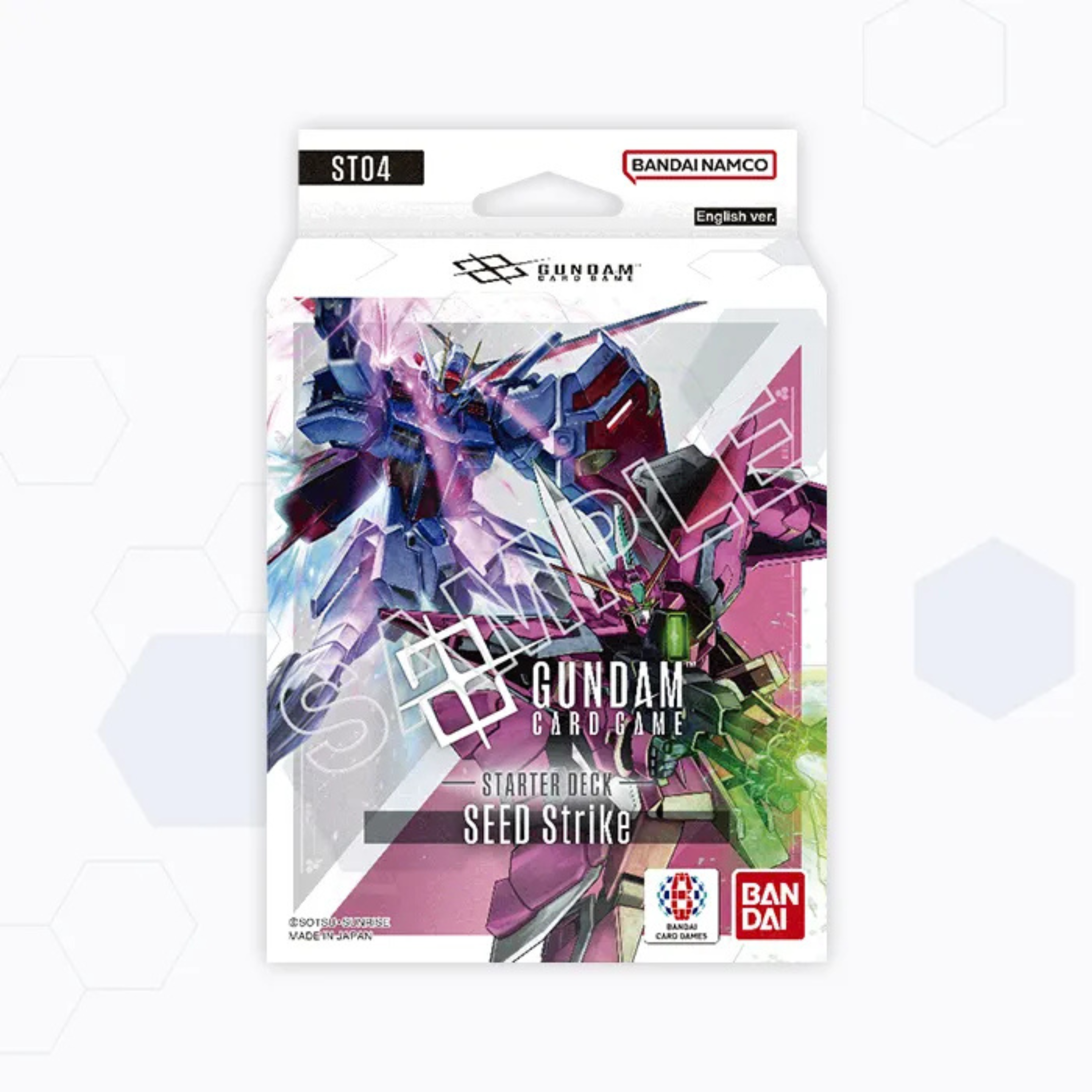Gundam Card Game SEED Strike [ST04] Starter Deck