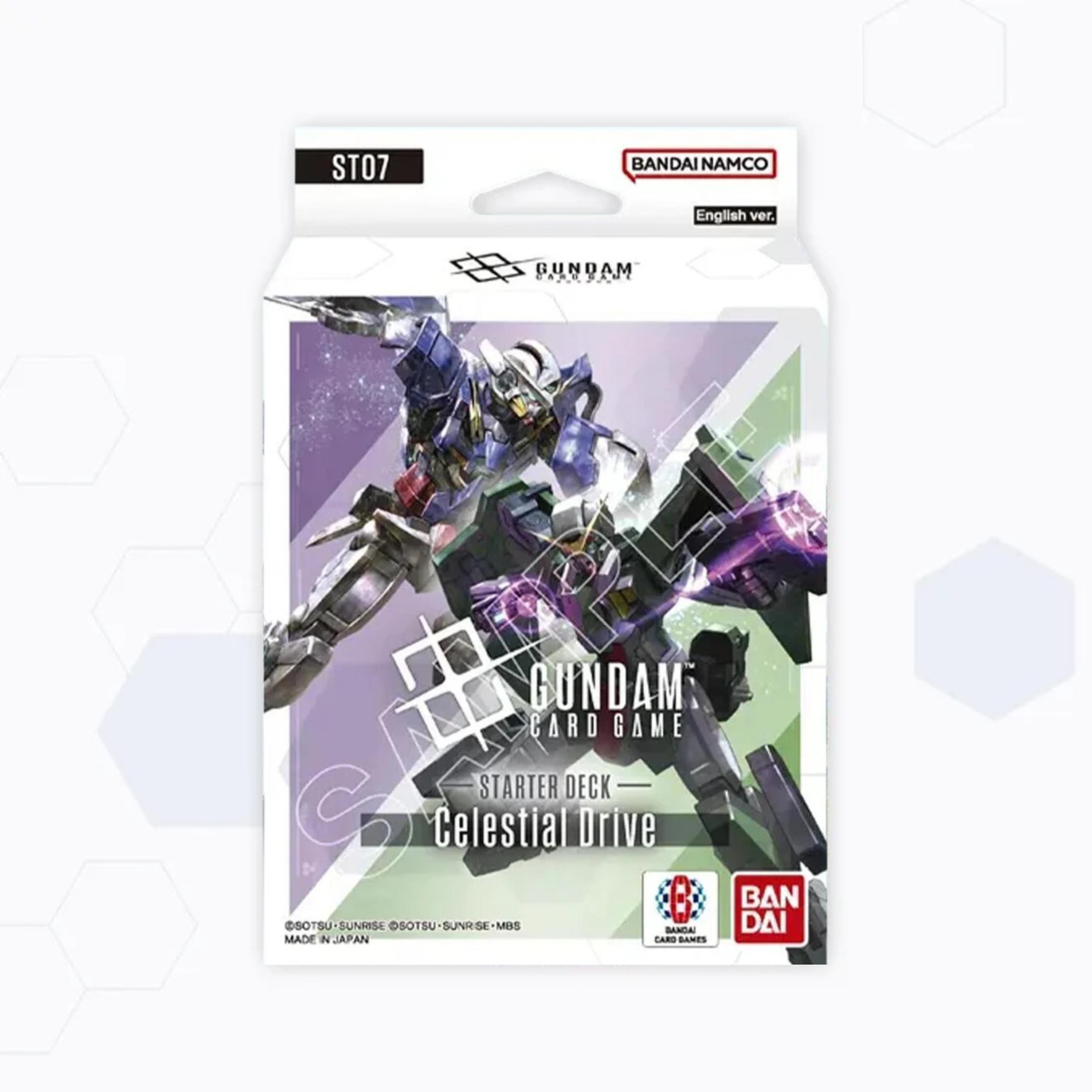 Gundam Card Game Celestial Drive [ST07] Starter Deck