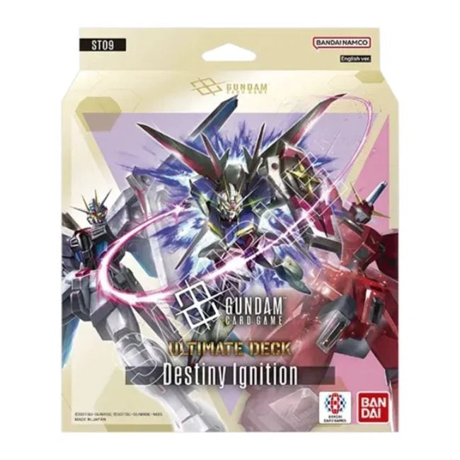 Gundam Card Game: Ultimate Deck Display – Destiny Ignition [ST09]