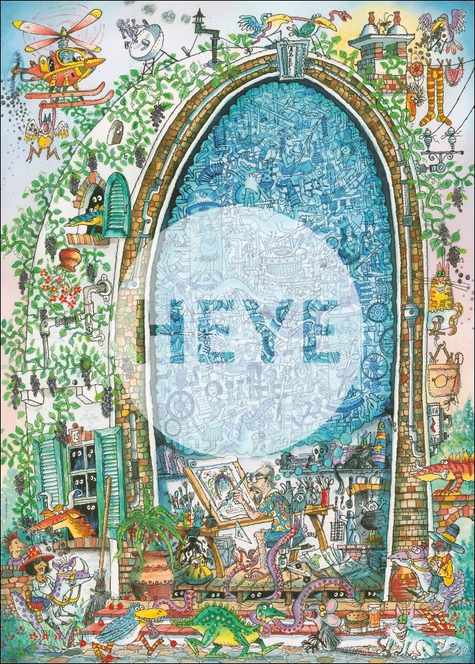 Puzzle - Heye - Korky Paul; Artist’s Mind 1000pc