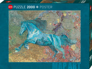 Puzzle - Heye - Cusick; Map Art, Map Horse 2000Pc