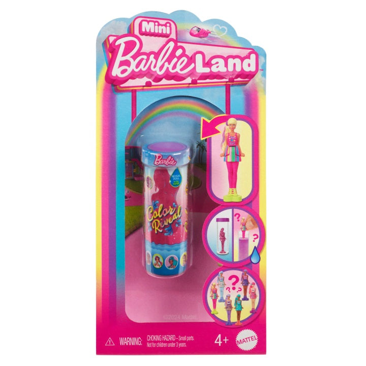 Barbie - Mini Barbieland Color Reveal Dolls Assortment (10)