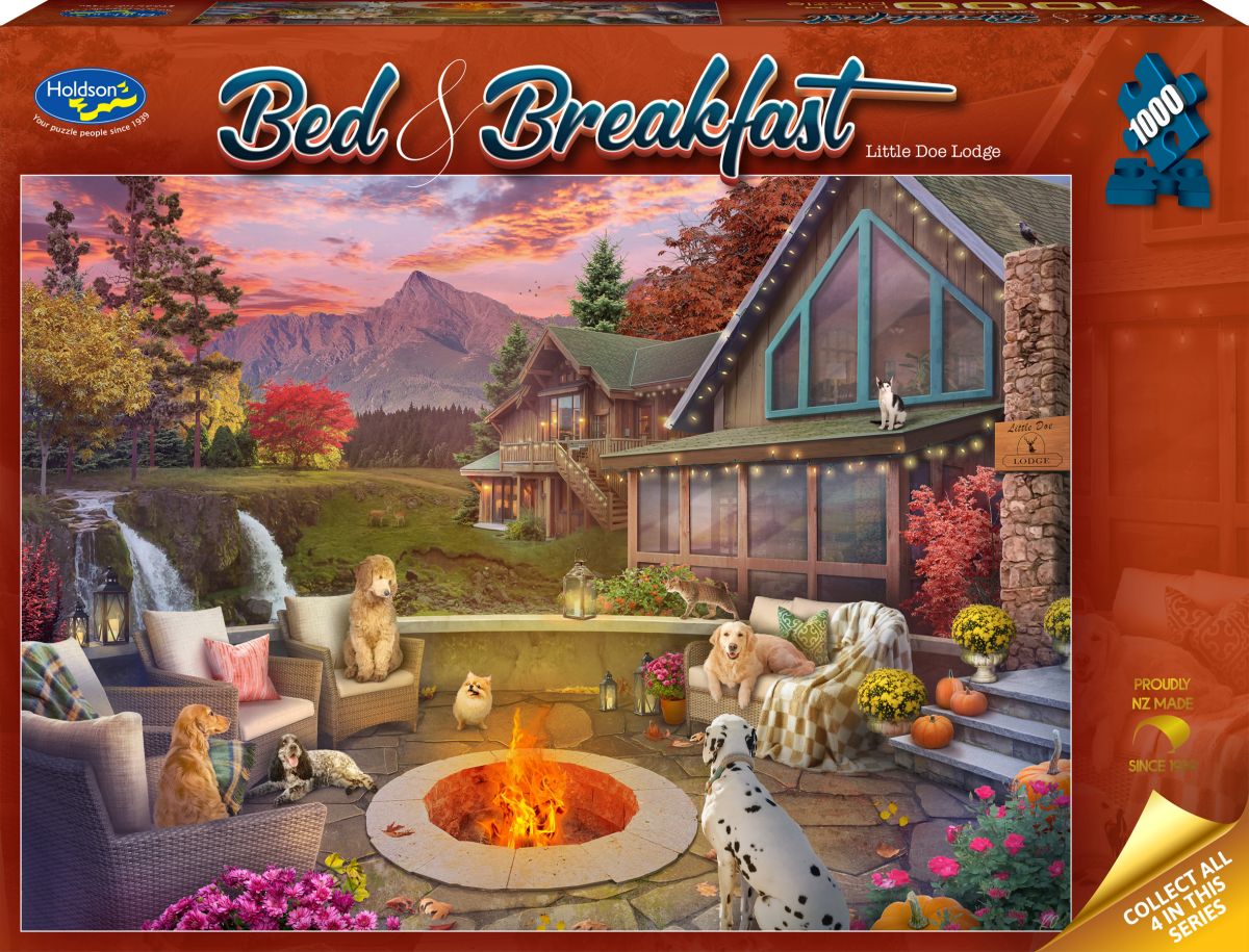 Puzzle - Holdson - Bed & Breakfast - Little Doe Lodge - 1000pc