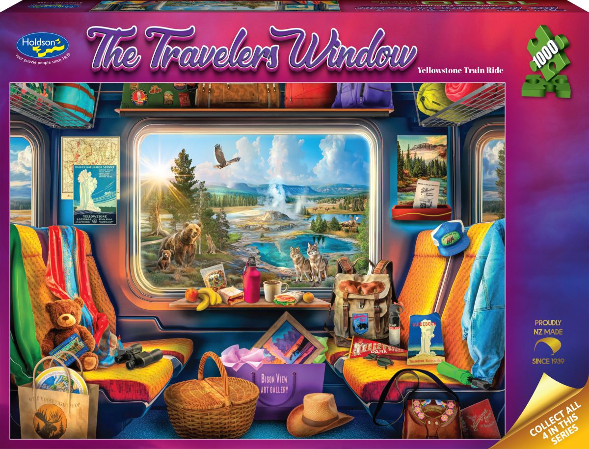Puzzle - Holdson - The Travelers Window - Yellowstone - 1000pc
